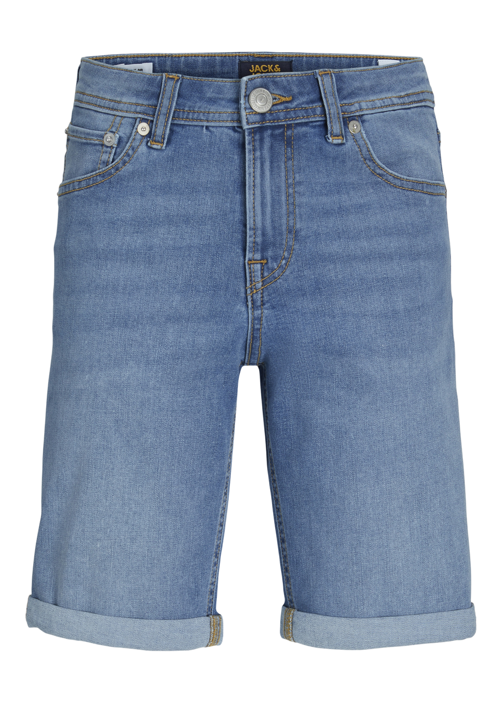 Jack & Jones Junior Blue Denim Shorts - Age 16 Years Image 5