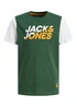 Jack & Jones Junior Green Logo T-Shirt (6-16yrs) - Age 6 Years Image 1