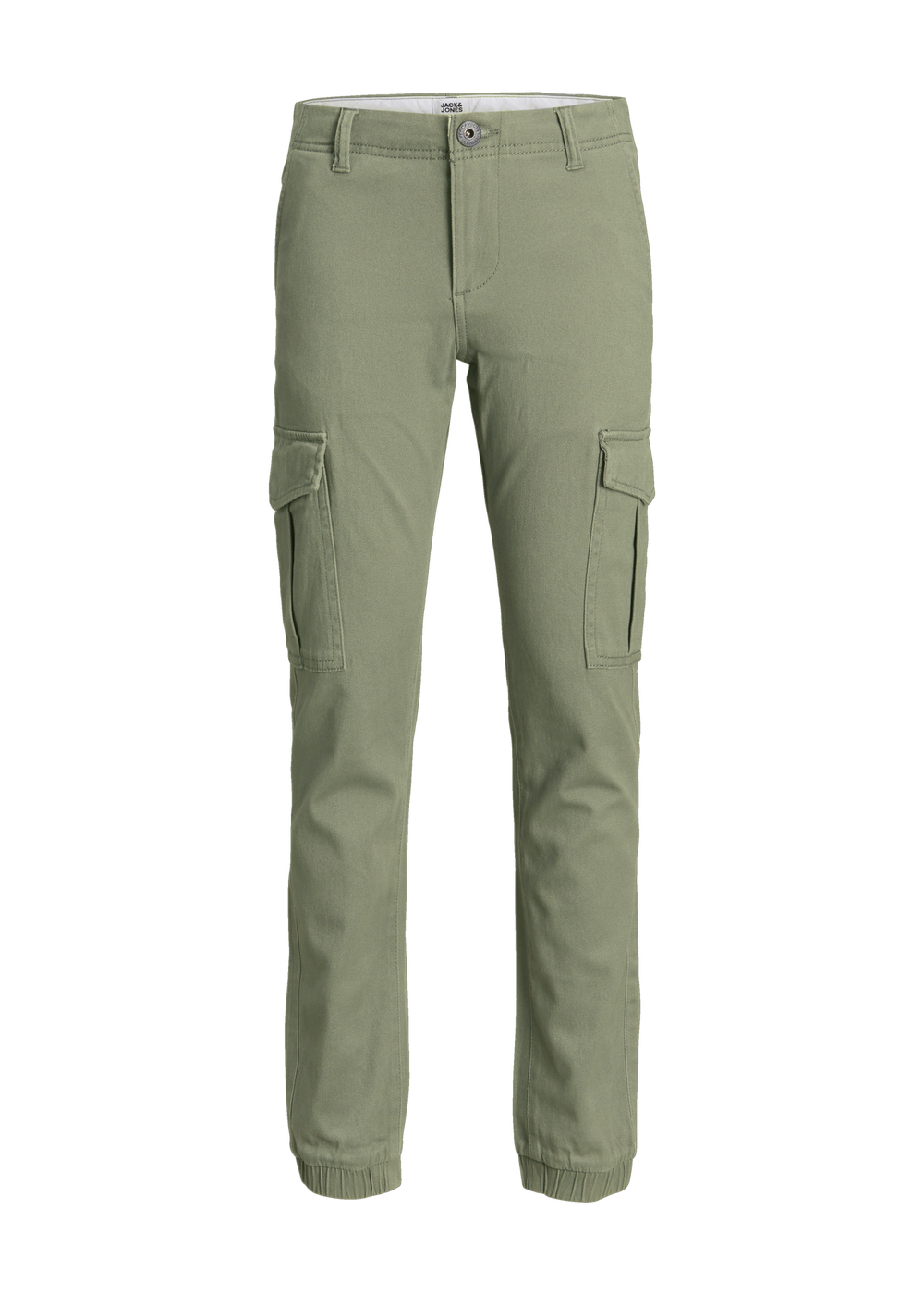 Jack & Jones Kids Green Cuffed Trousers (6-16yrs) - Age 12 Years Image 1