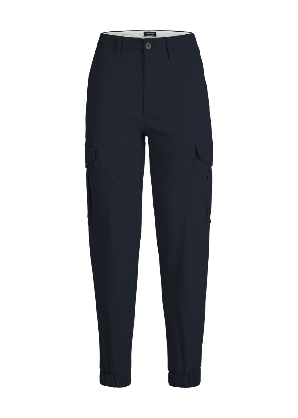 Jack & Jones Kids Navy Cuffed Trousers (6-16yrs) - 8 Yrs Image 1