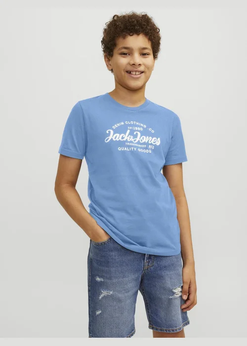 Jack & Jones Boys Blue Forest T-Shirt (6-16yrs) - Age 6 Years Image 3