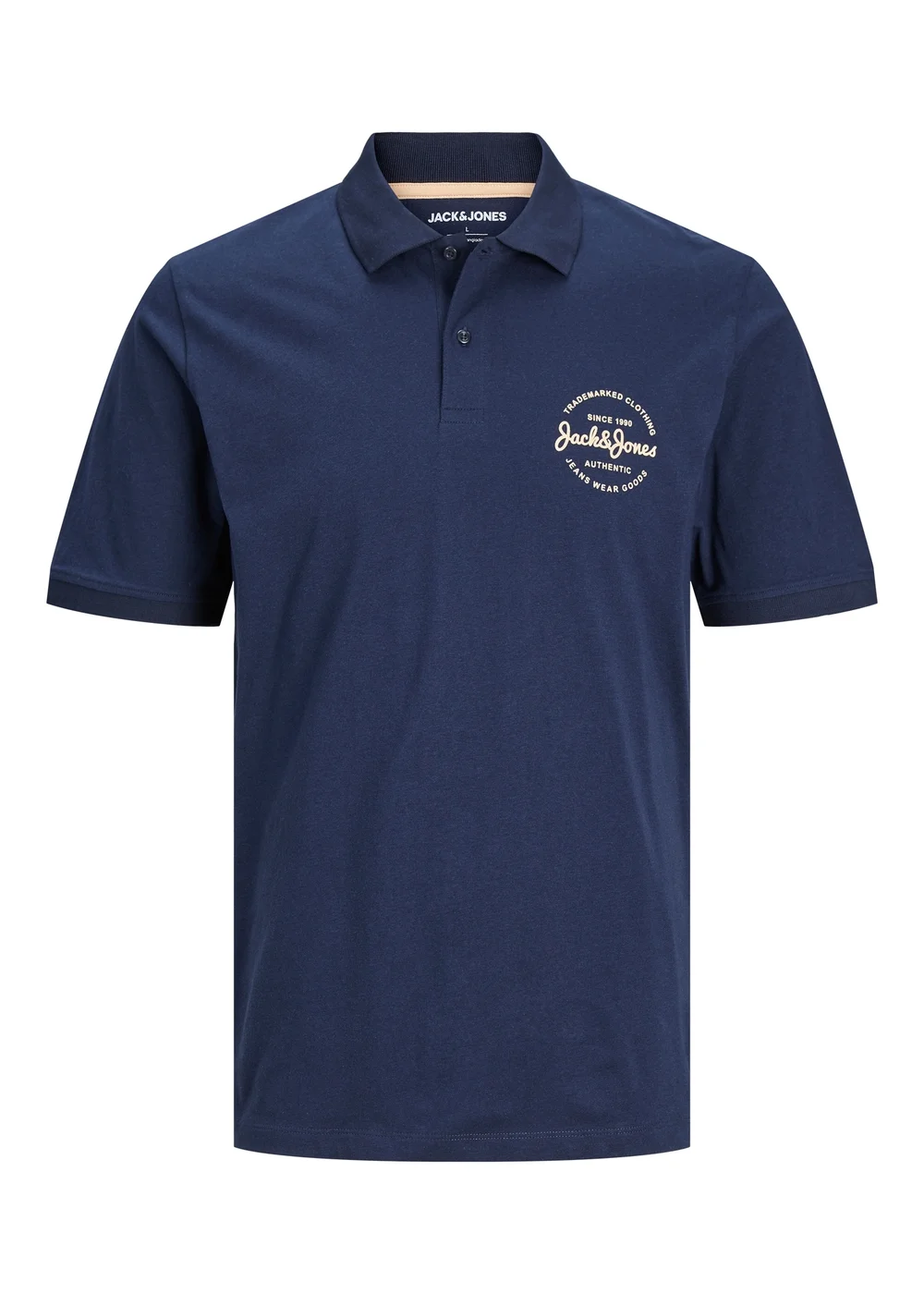 Jack & Jones Boys Navy Polo T-Shirt (6-16yrs) - Age 6 Years Image 1