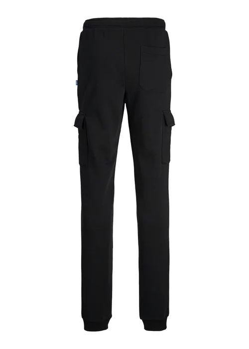 Jack & Jones Boys Black Cargo Joggers (8-16yrs) - Age 8 Years Image 2