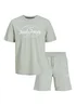Jack & Jones Boys Green T-shirt & Shorts Set (6-16yrs) - Age 6 Years Image 1