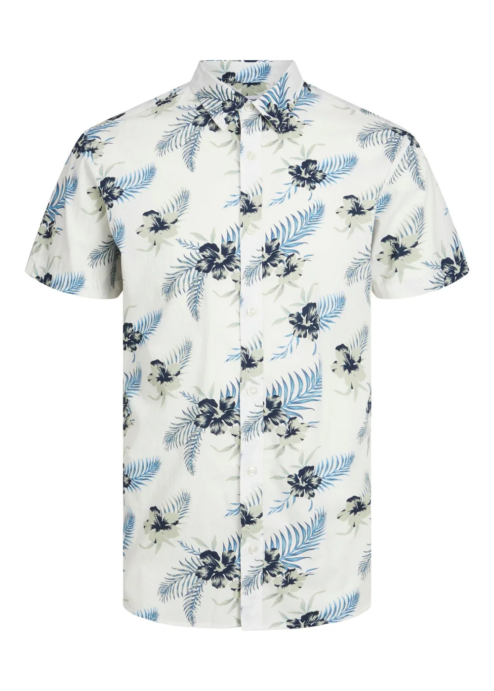 Jack & Jones Boys Multicoloured Floral Print Shirt (6-16yrs) - Age 6 Years Image 1