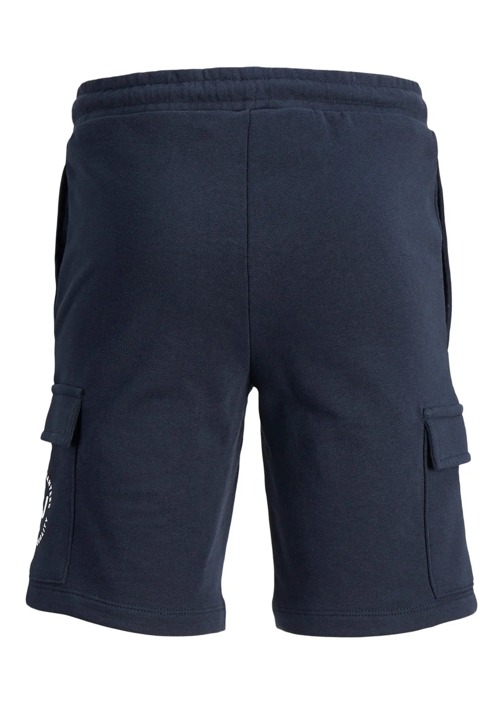 Jack & Jones Boys Navy Cargo Sweat Shorts (8-16yrs) - Age 8 Years Image 2