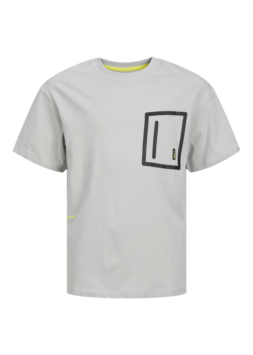 Jack & Jones Boys Grey Active One T-Shirt (8-16yrs) - Age 8 Years Image 1