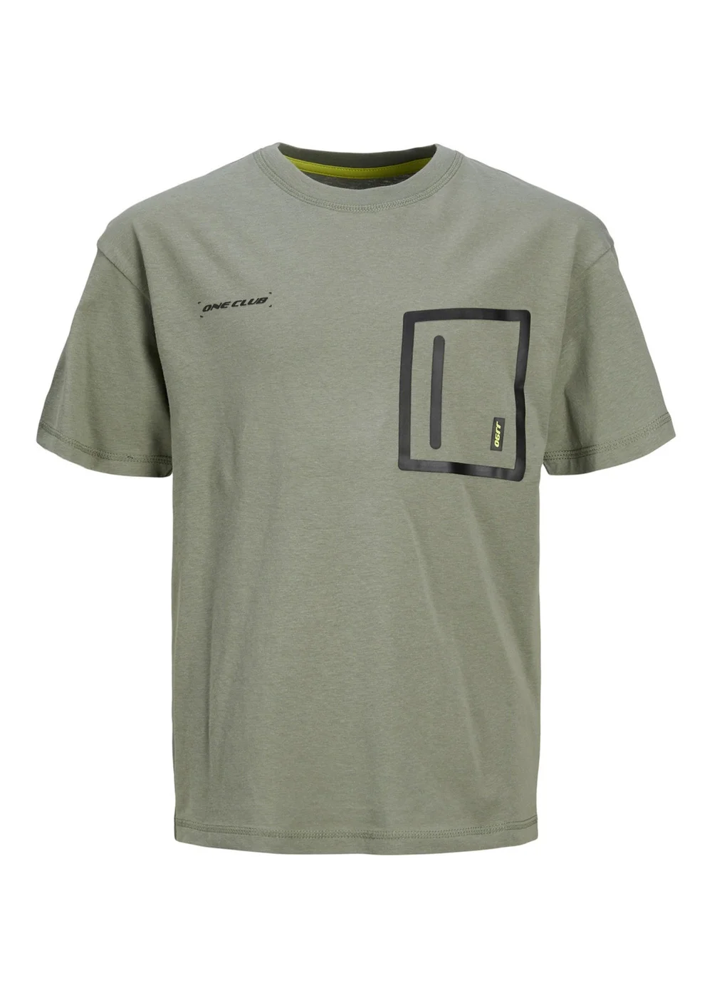 Jack & Jones Boys Green Active One T-Shirt (8-16yrs) - Age 8 Years Image 1