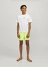 Jack & Jones Boys Green Double Logo Swim Shorts (8-16yrs) - Age 8 Years Image 3