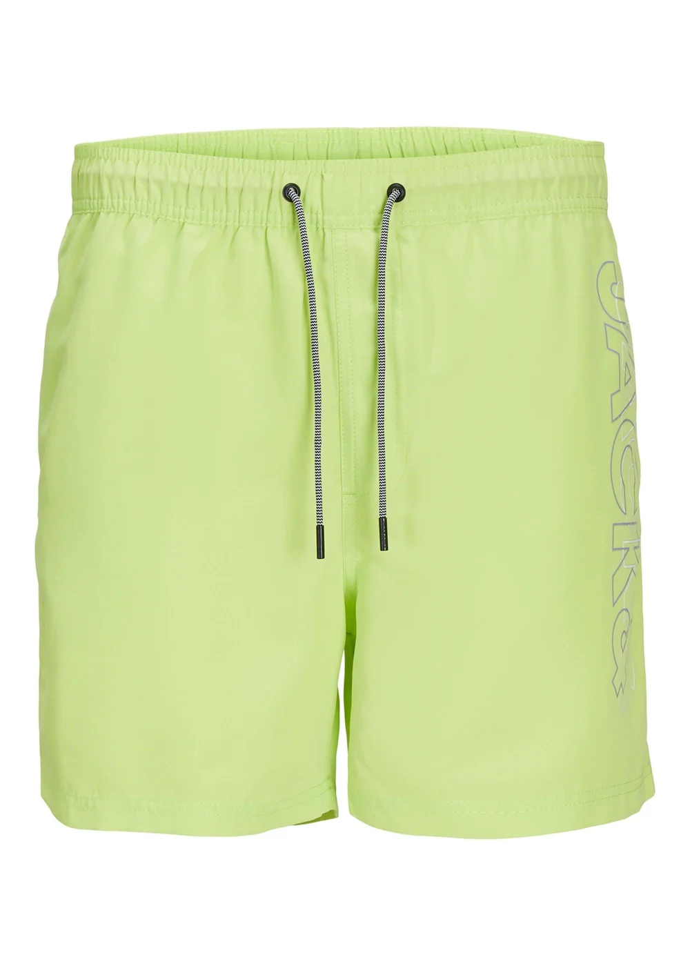 Jack & Jones Boys Green Double Logo Swim Shorts (8-16yrs) - Age 8 Years Image 1