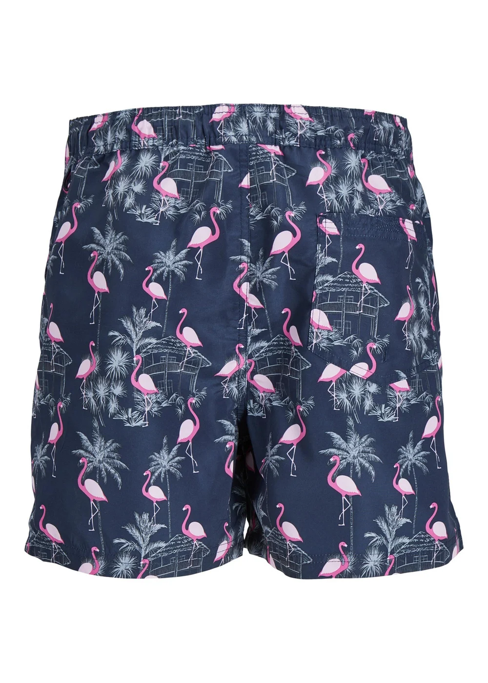 Jack & Jones Boys Navy Flamingo Swim Shorts (8-16yrs) - 10 Yrs Image 2
