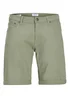 Jack & Jones Boys Green Cargo Shorts (8-16yrs) - Age 8 Years Image 1