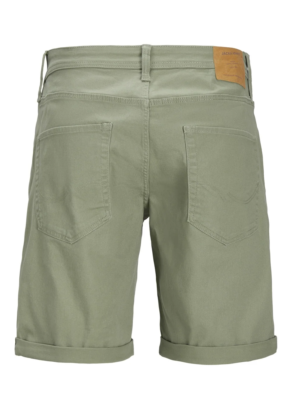 Jack & Jones Boys Green Cargo Shorts (8-16yrs) - Age 8 Years Image 2