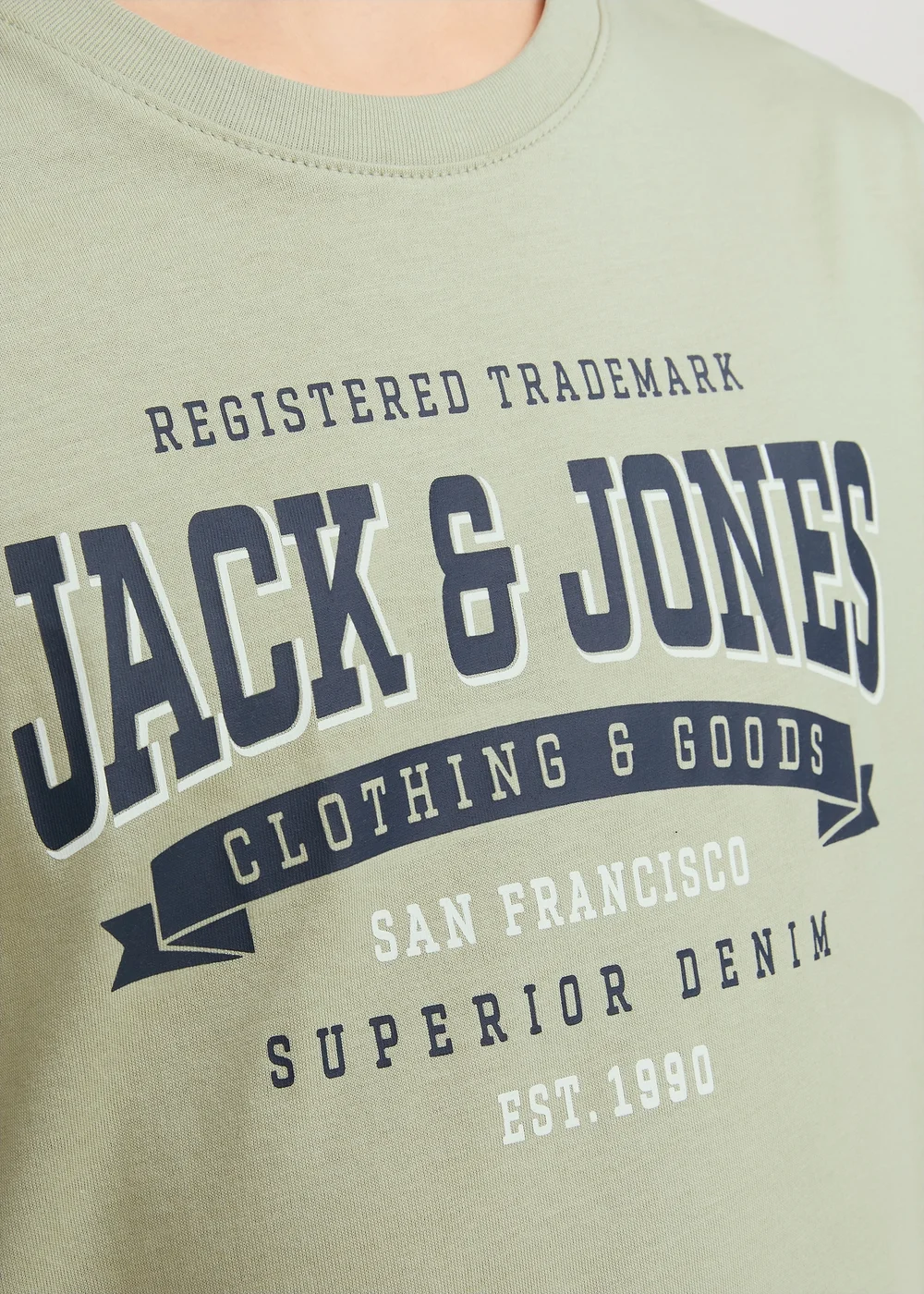 Jack & Jones Boys Green T-Shirt (6-16yrs) - 6 Yrs Image 5