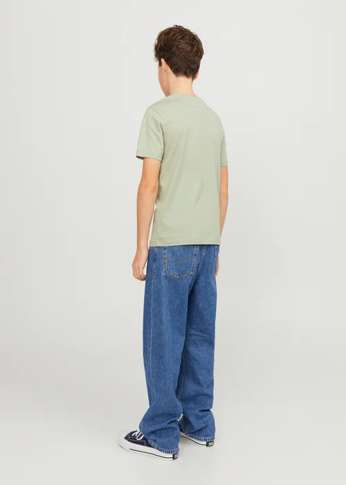Jack & Jones Boys Green T-Shirt (6-16yrs) - 6 Yrs Image 2