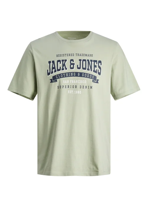 Jack & Jones Boys Green T-Shirt (6-16yrs) - 6 Yrs Image 6