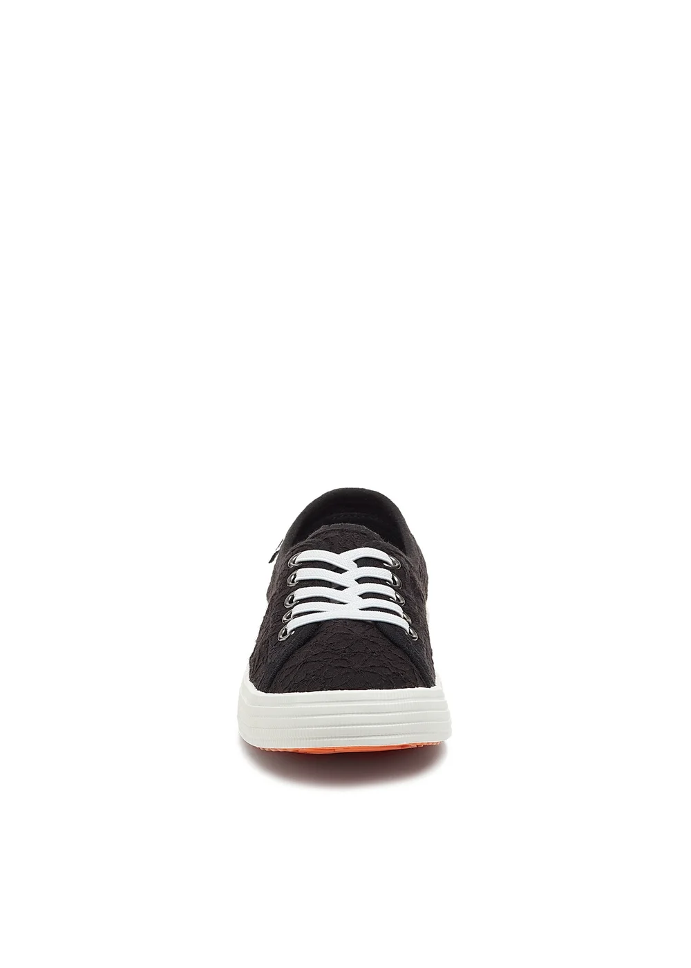 Rocket Dog Black Canvas Trainers - Size 3 Image 5
