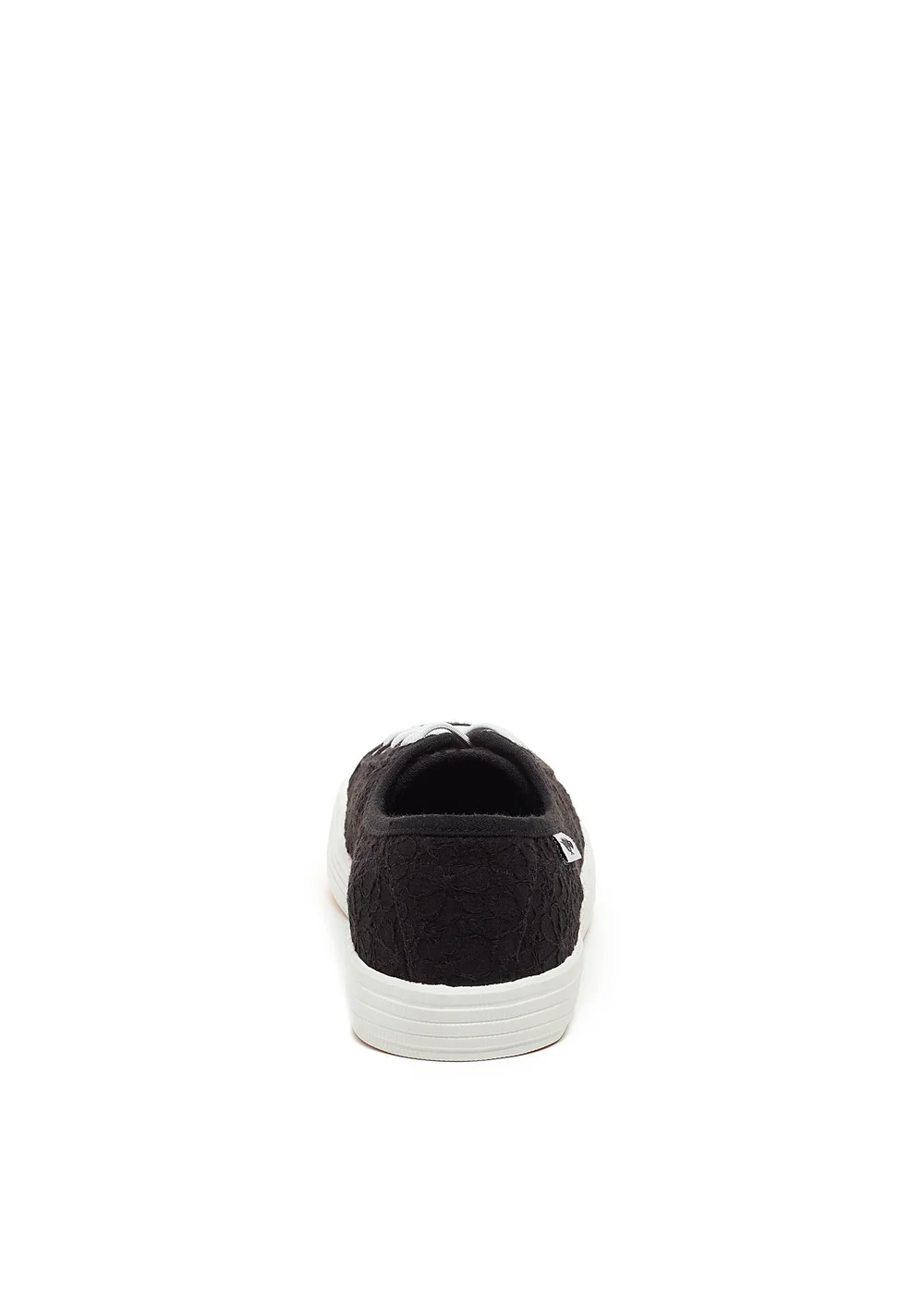 Rocket Dog Black Canvas Trainers - Size 3 Image 3