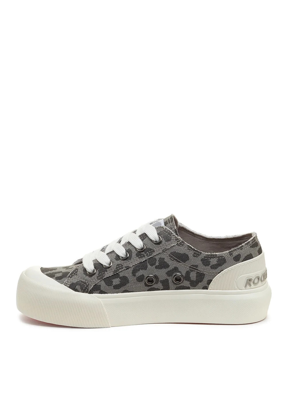 Rocket Dog Grey Leopard Trainers - Size 3 Image 4