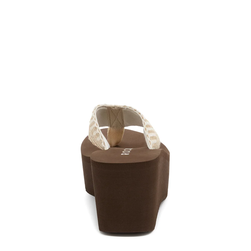Rocket Dog White Neutral Natural Sandals - 4 Image 3