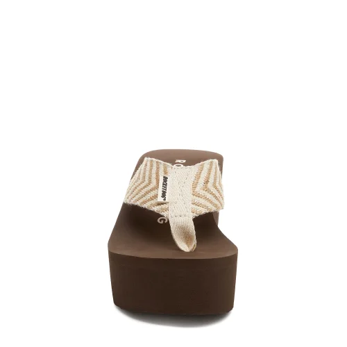 Rocket Dog White Neutral Natural Sandals - 4 Image 5