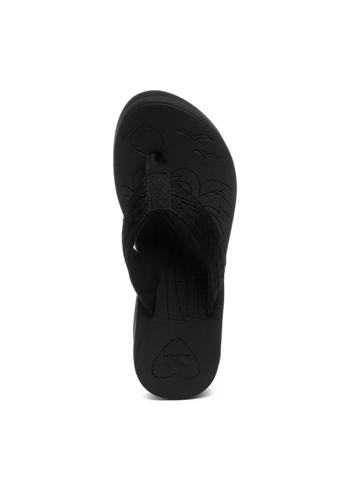 Rocket Dog Black Tizzy Sandals - Size 4 Image 6