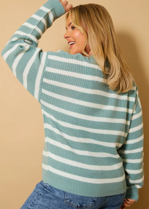 In The Style Sage Stripe Jumper - 06-08 Image 8