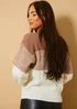 In The Style Mocha Tonal Jumper - 06-08 Image 6