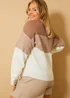 In The Style Mocha Tonal Jumper - 06-08 Image 8