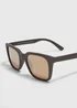 Grey Wayfarer Sunglasses Image 2