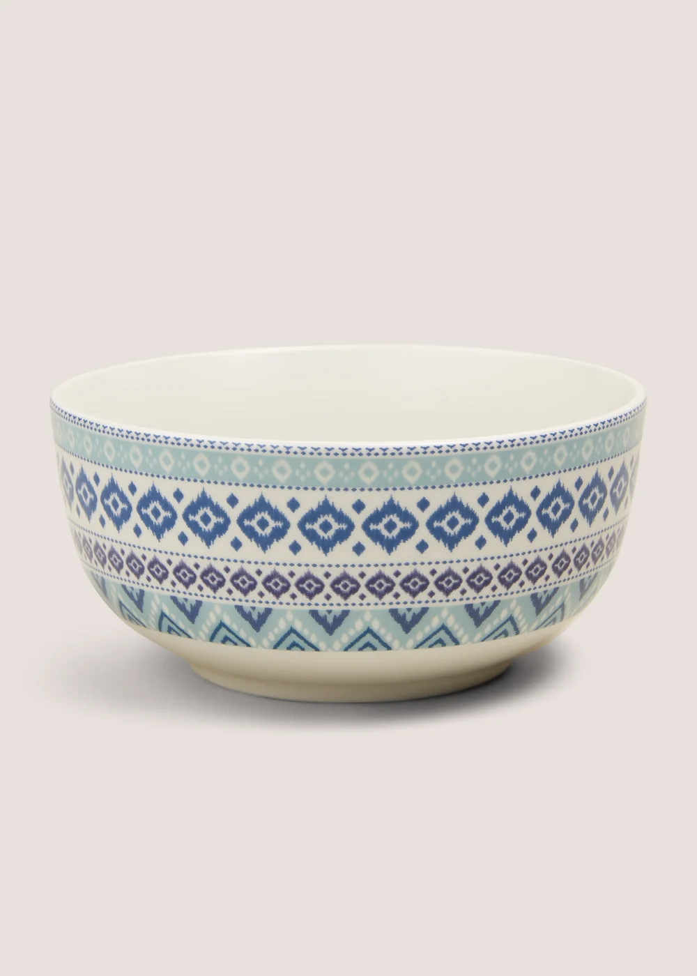 Indigo Geo Design Bowl Image 1