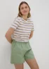 Khaki Parachute Shorts - 8 Image 1