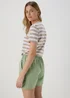 Khaki Parachute Shorts - 8 Image 2