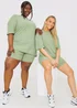In The Style Sage Ribbed Oversized T-Shirt - Size 8 Image 2