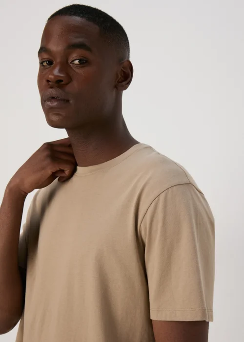3 Pack Plain Neutral T-Shirts - S Image 3