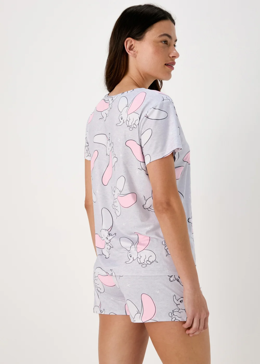 Disney Grey Dumbo Pyjama Set - Extra small Image 2