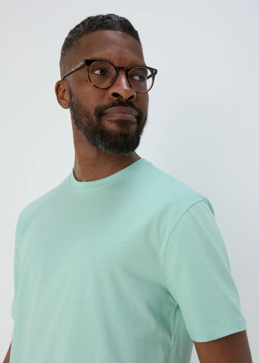 3 Pack Pink/Blue & Green Plain T-Shirt - S Image 3