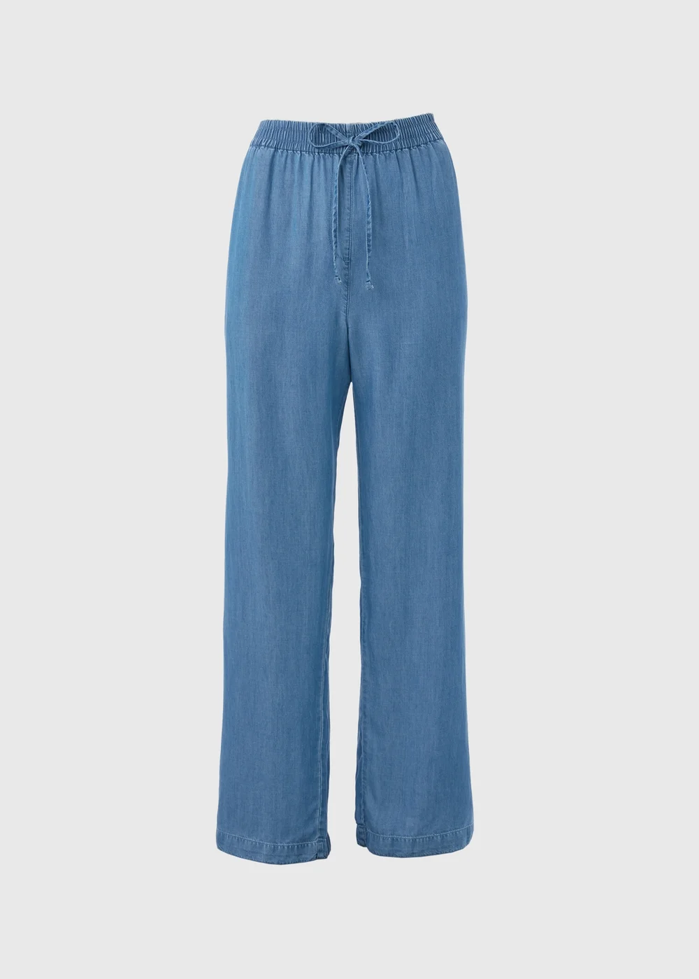 Mid Wash Wide Leg Co Ord Trousers - 8 Image 5