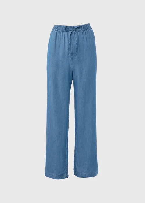 Mid Wash Wide Leg Co Ord Trousers - 8 Image 5