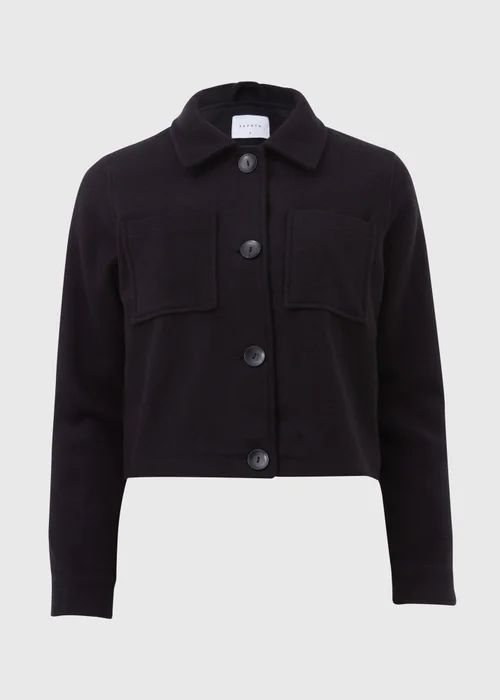 Black Pocket Detail Jacket - 8 Image 5