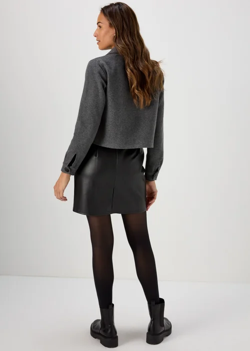 Grey Pocket Detail Jacket - 8 Image 2