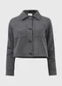 Grey Pocket Detail Jacket - 8 Image 5