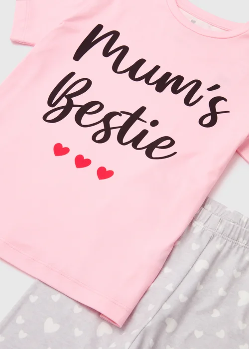 Pink Mum’s Bestie Pyjama Set (18mths-10yrs) - Age 18 - 23 Months Image 2