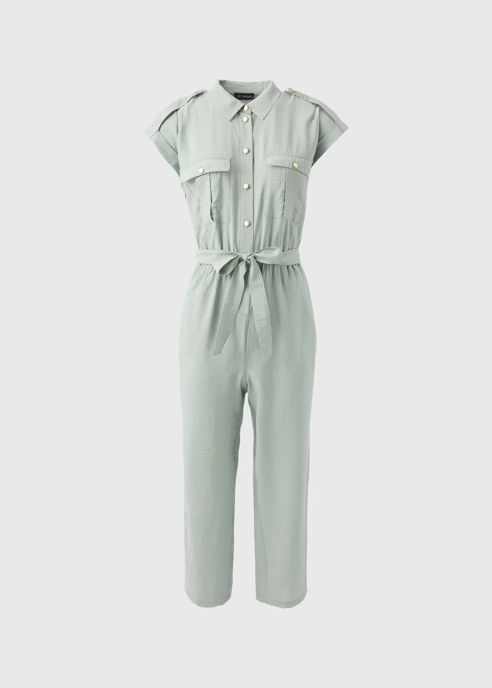 Et Vous Sage Utility Airflow Jumpsuit - 8 Image 5