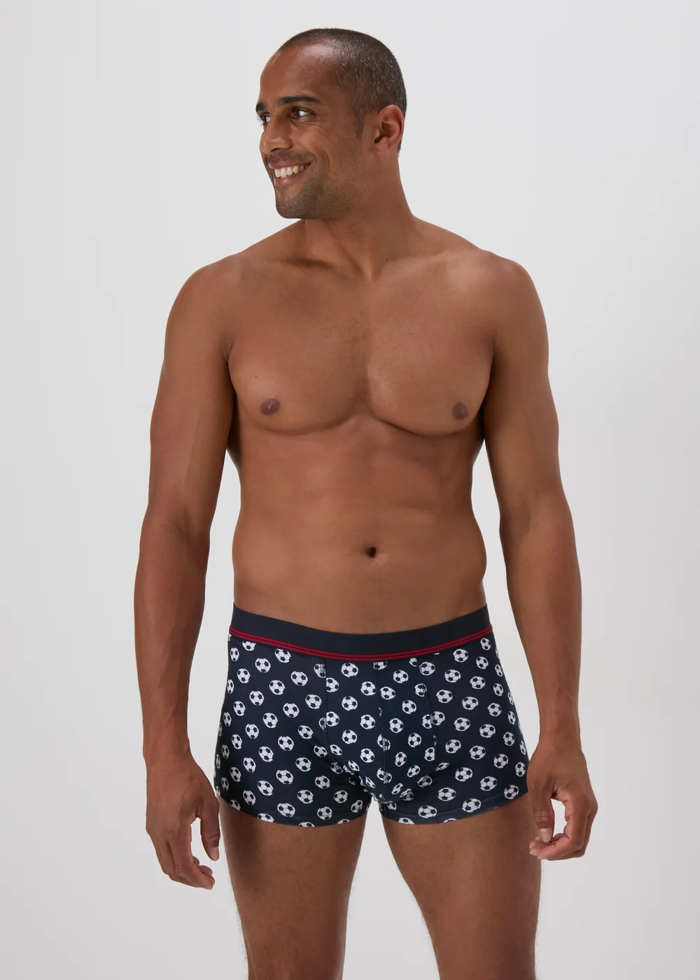 3 Pack Multicolour Football Boxers - XS Image 2