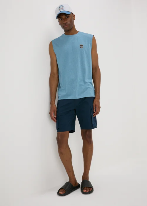 Blue Badge Vest Top - Small Image 4