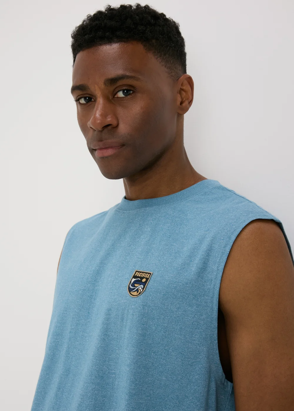 Blue Badge Vest Top - Small Image 3