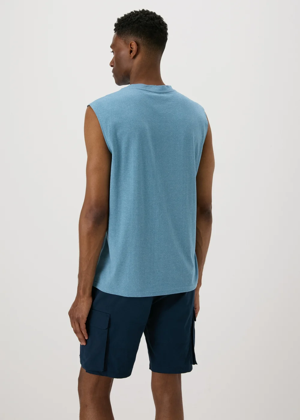 Blue Badge Vest Top - Small Image 2