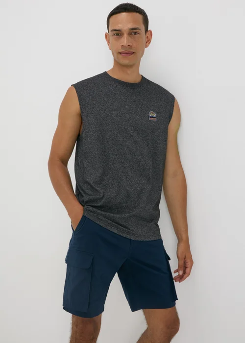 Grey Badge Vest - S Image 1