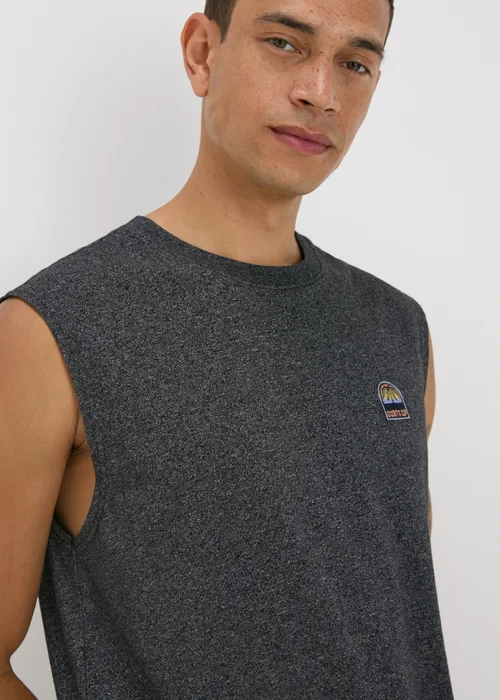Grey Badge Vest - S Image 3